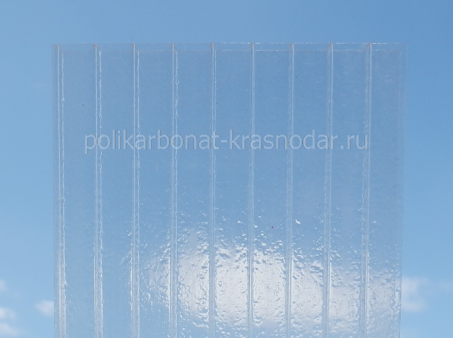 прозрачный сотовый поликарбонат в Краснодаре лед