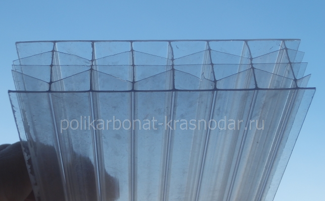 прозрачный поликарбонат толщиной 20 мм в Краснодаре