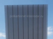 сотовый поликарбонат серебристый толщиной 8 мм Краснодар